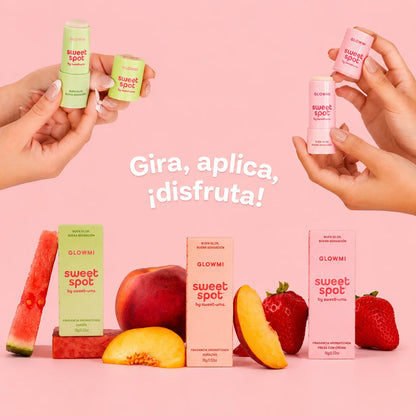 Glowmi™|Bálsamo vegano de Frutilla Para labios, cuerpo y piel íntima