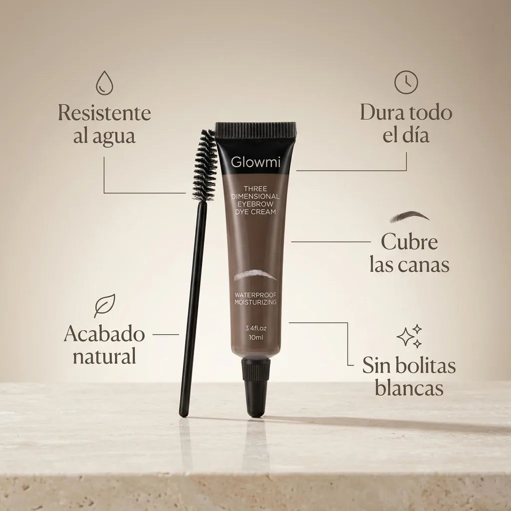 Glowmi™ | Gel de Cejas Resistente al Agua y de Larga Duración