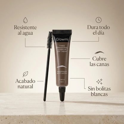 Glowmi™ | Gel de Cejas Resistente al Agua y de Larga Duración